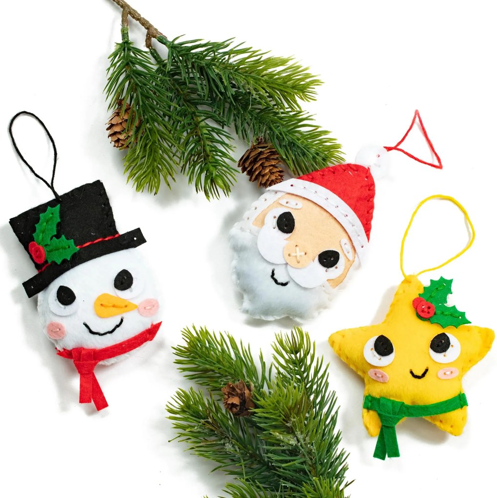 Mini Couz'In - Decorazioni di Natale - Cucito per bambini