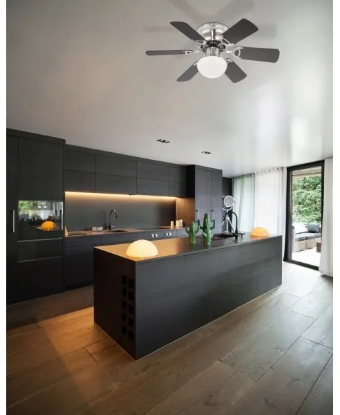 GLOBO 0307 - Ventilatore da soffitto UGO 1xE27/60W/230V