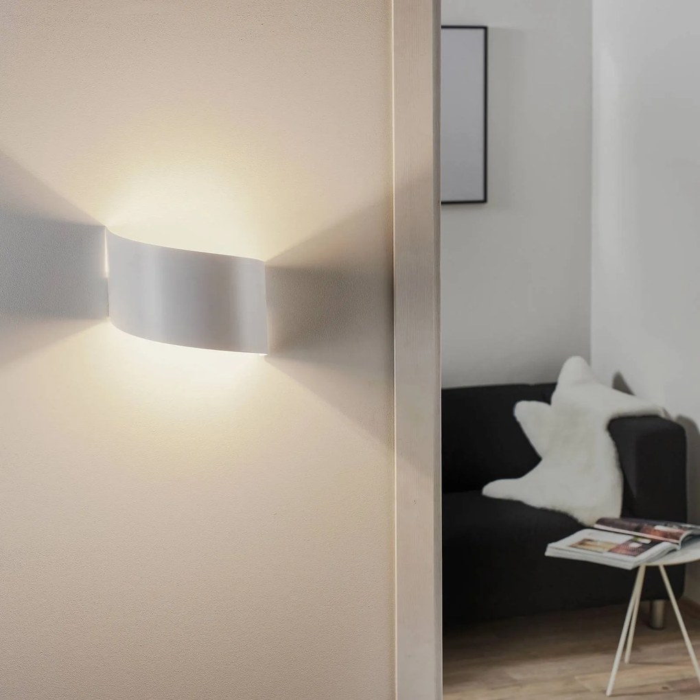 EMIBIG LIGHTING Applique Vero in acciaio laccato bianco