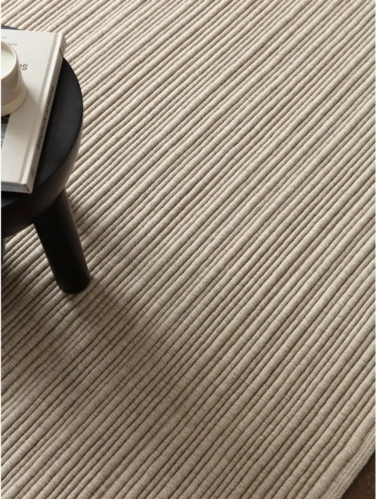 Tappeto avorio in misto lana tessuto a mano 160x230 cm Ravine – Asiatic Carpets