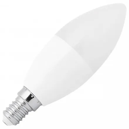 Lampada LED E14 9W, C37, 105lm/W Colore Bianco Freddo 6.000K