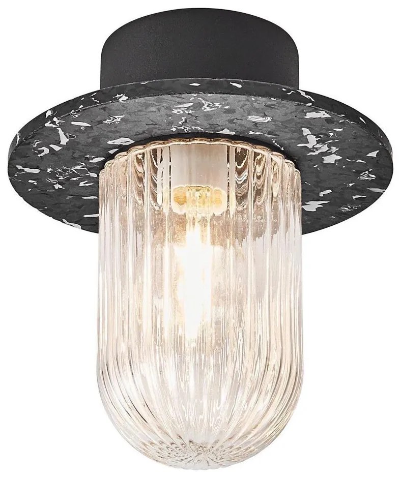 Nordlux - Plafoniera da esterno JANUKA 1xE27/60W/230V IP54 nero