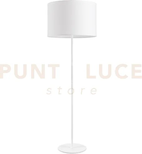 Set up base per lampada da terra 1 luce attacco e27 bianco