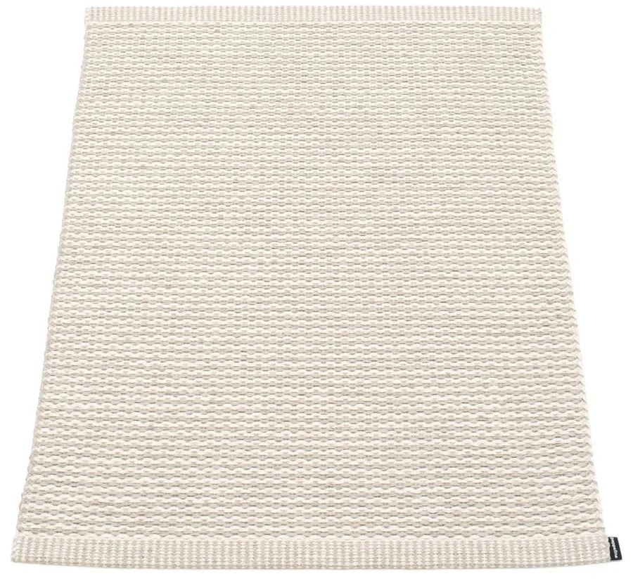 Tappeto da interno/esterno color crema 60x85 cm Mono Linen Vanilla – Pappelina
