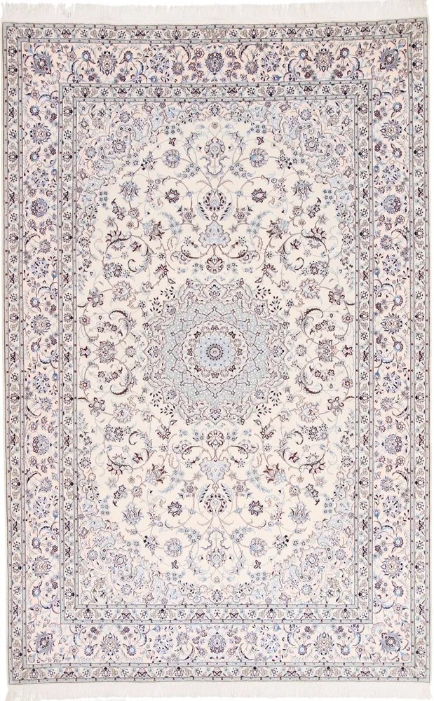 Nain Tappeto persiano 220x330 Beige (Iran) Annodato A Mano