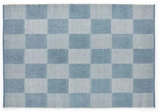 Check Rug Small Check 140x200 Light Blue - HAY