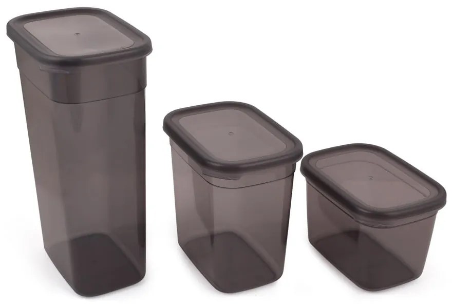 Set di contenitori per alimenti in plastica alimentari 18 pz Fresco – Hermia