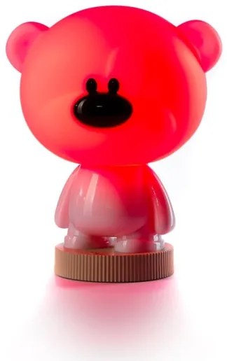 ONLI - LED RGB Lampada notturna per bambini PUPPIES LED/3W/USB orsacchiotto 30 cm