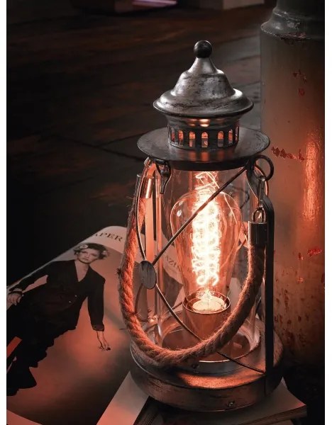 Eglo 49284 - Lampada da tavolo BRADFORD 1xE27/60W/230V