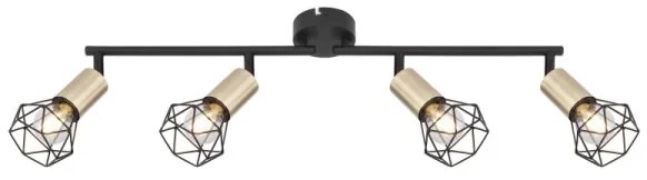 Globo 54802S-4AB - Faretto XARA 4xE14/40W/230V