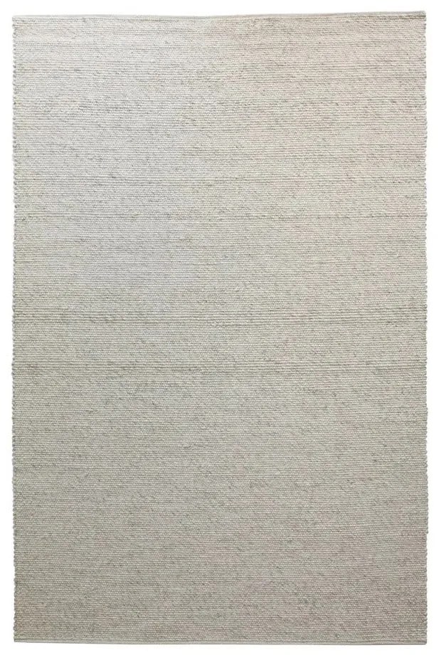 Tappeto in lana grigio chiaro 340x240 cm Auckland - Rowico