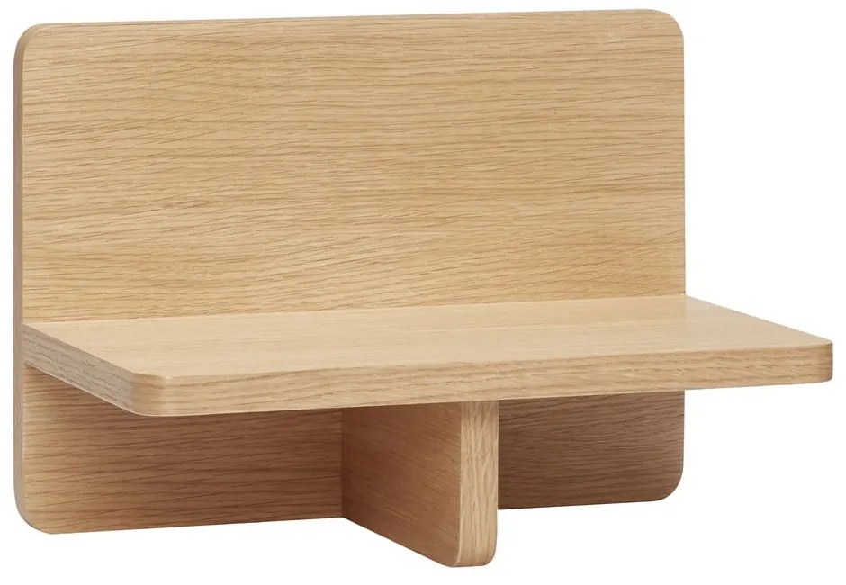 Mensola in rovere naturale 35 cm Less - Hübsch