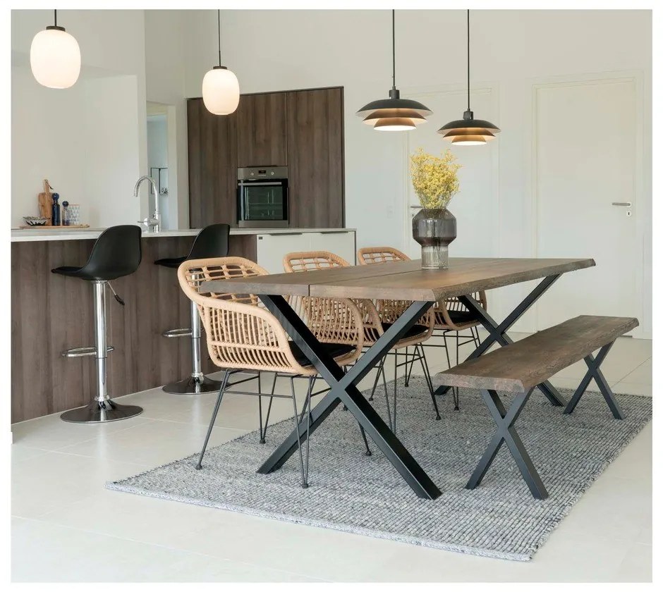 Set di 2 sedie da giardino in rattan artificiale Trieste - House Nordic