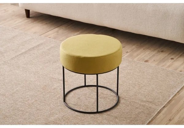 Pouf RELO Ø 40 cm giallo