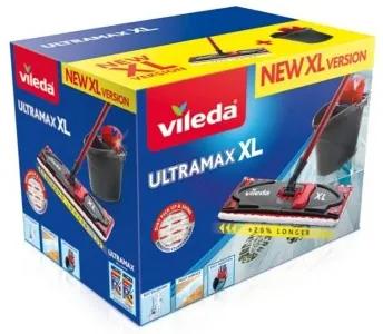 Spazzolone Vileda Ultramax XL Box Nero Rosso Microfibra