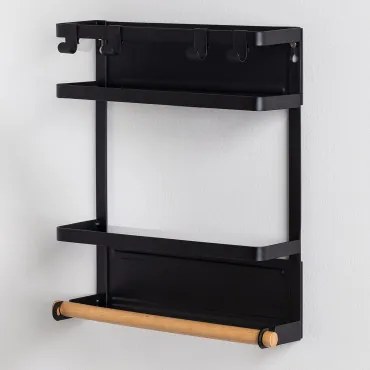 Libreria magnetica Ogol Nero & ↑31 cm - Sklum