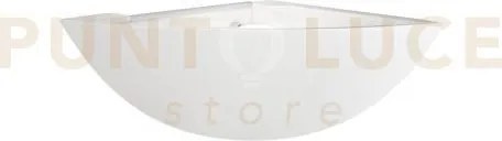 Applique a parete santorini bianca 1 luce attacco e14 29x21x11,5cm ...