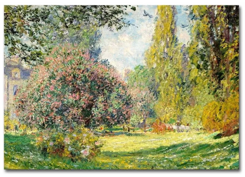 Riproduzione murale su tela, 100 x 70 cm Claude Monet - Wallity