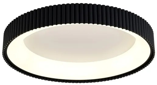 Brilagi - Plafoniera LED dimmerabile FALCON MODERN LED/54W/230V 60 cm nera + telecomando