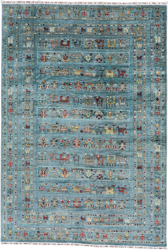 Samarkand Tappeto 310 x 210 (Pakistan) Annodato A Mano