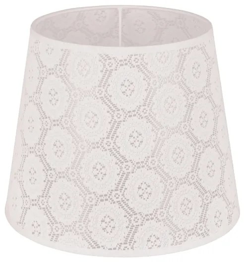 Duolla - Paralume per lampada da tavolo CLASSIC M E27 diametro 24 cm bianco