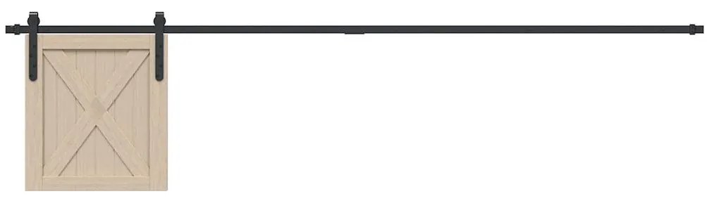 Kit Anta Scorrevole Armadio İn Acciaio Al Carbonio 113 Cm /