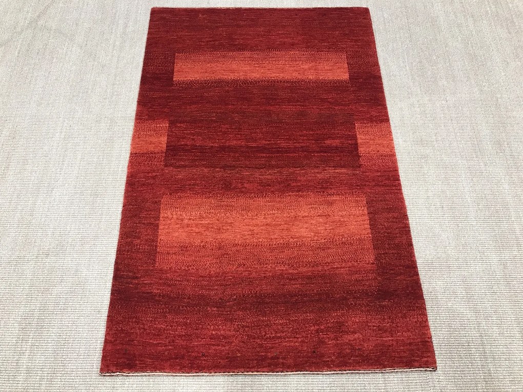 Loribaft Tappeto 160x100 Rosso (Iran) Annodato A Mano