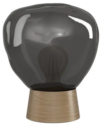 Eglo 390321 - Lampada da tavolo MAGACELA 1xE27/40W/230V fumé