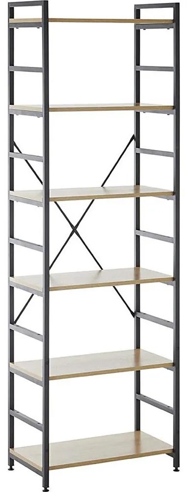 Scaffale MEDDIE in rovere