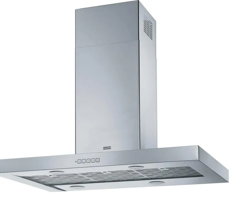 Cappa ad isola Tale 905 I XS FRANKE argento L 90 cm