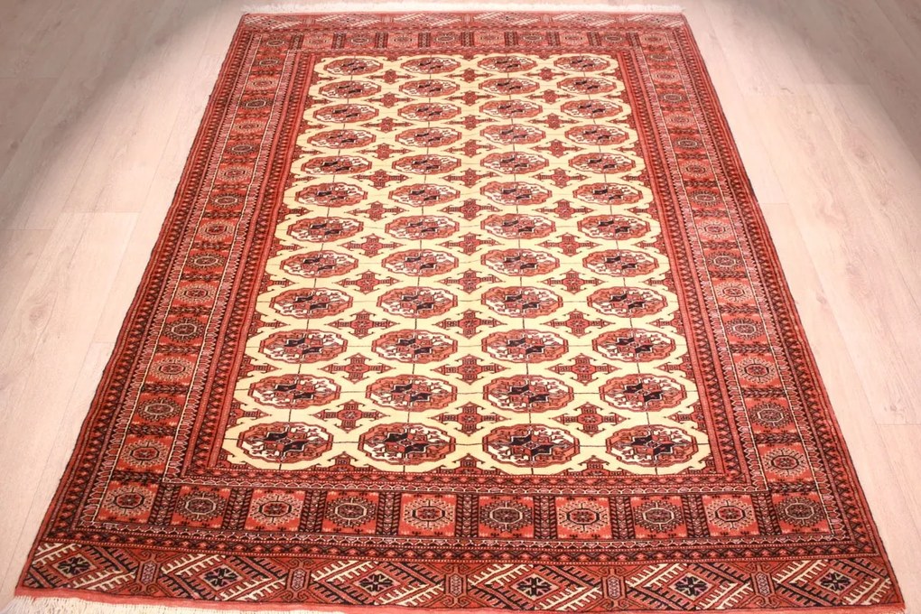 Turkmen Tappeto persiano 210 x 150 (Iran) Annodato A Mano