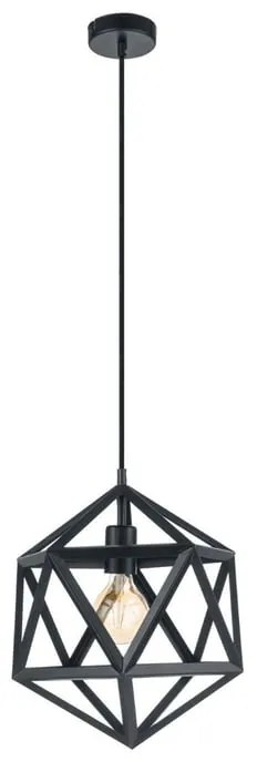 Lampadario Boho Embleton nero E27 Ø30.5cm EGLO