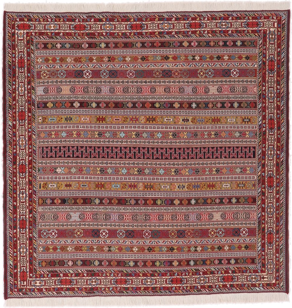 Kilim Tappeto persiano 200 x 200 (Iran) Tessuto A Mano