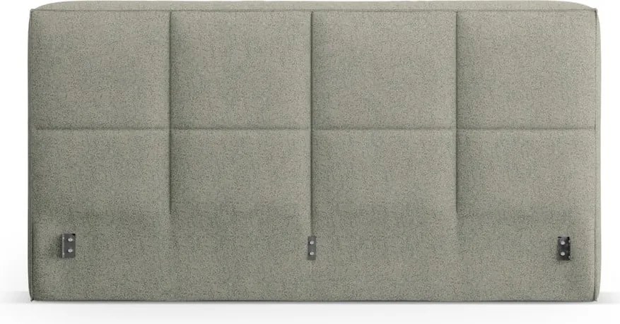 Testiera verde imbottita 249x100 cm Darren – Micadoni