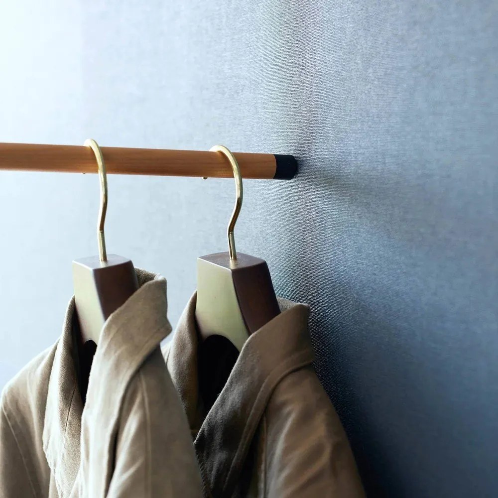 Attaccapanni da parete nero in metallo 38,5 cm Tower – YAMAZAKI