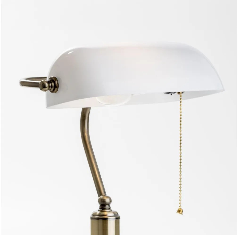 Brilagi - Paralume di ricambio per lampada da tavolo BANK OFFICE bianco