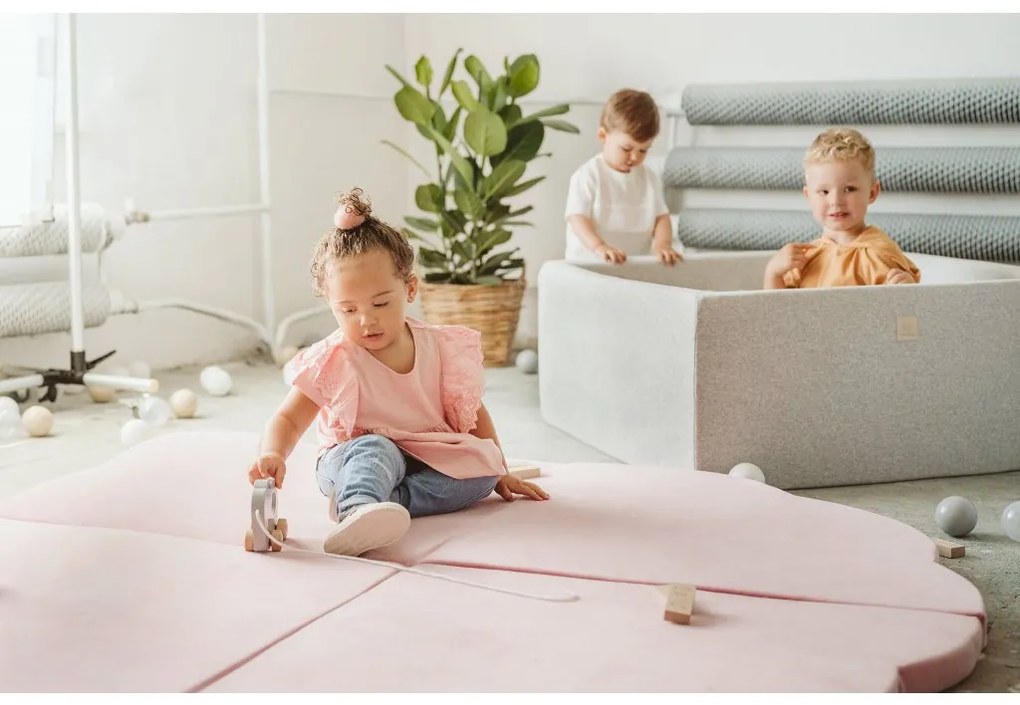 Tappeto da gioco a forma di nuvola in gommapiuma: rosa