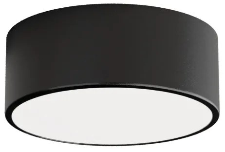 Plafoniera da bagno CLEO 1xE27/24W/230V diametro 20 cm nero IP54