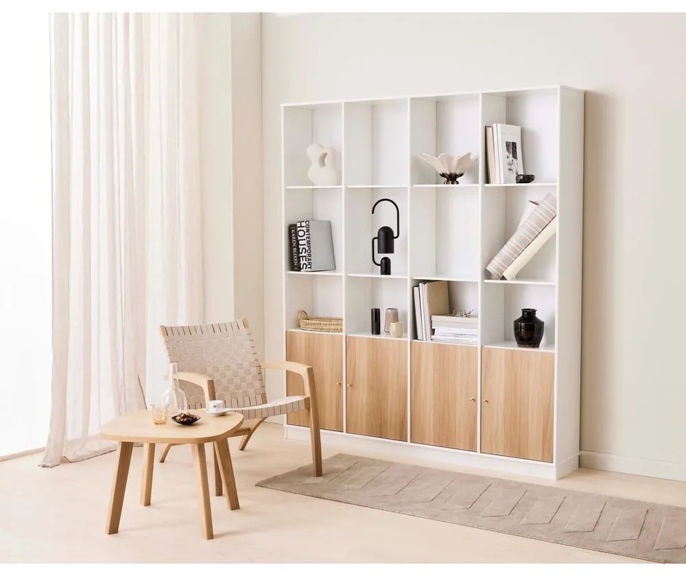 Libreria bianca in rovere 176x199 cm Mistral - Hammel Furniture