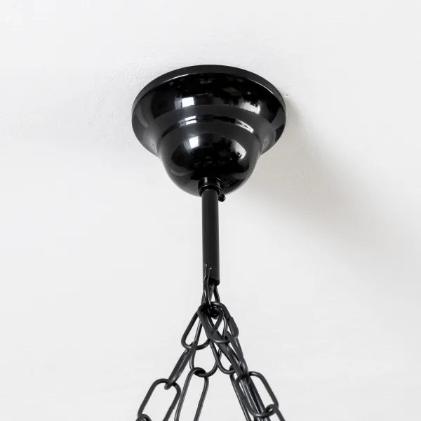 Brilagi - Lampadario a sospensione con catena QUEEN 4xE14/40W/230V faggio