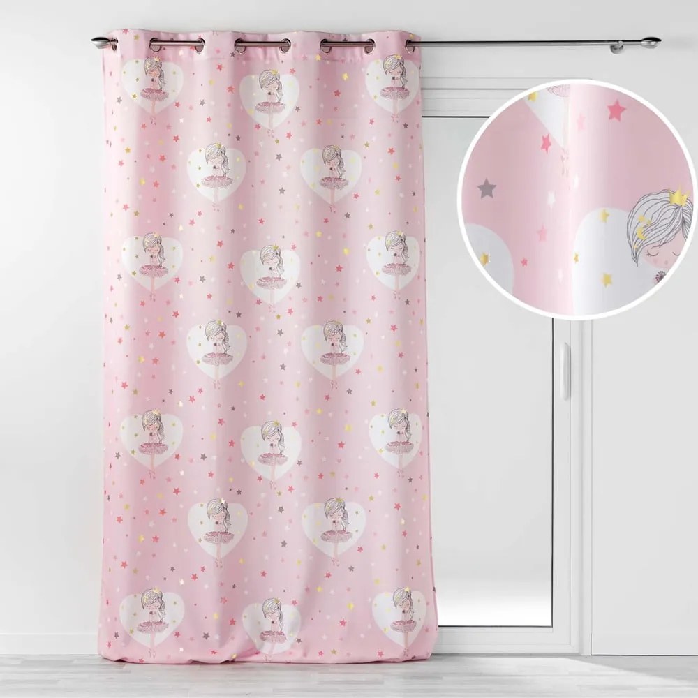 Tenda per bambini rosa 140x260 cm Petite Etoile – douceur d'intérieur