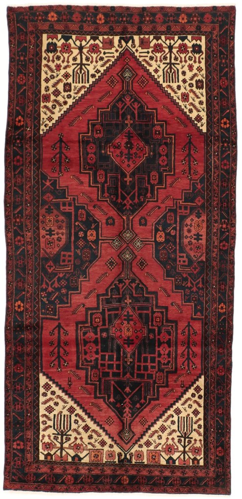 Hamedan Tappeto persiano 320 x 150 (Iran) Annodato A Mano