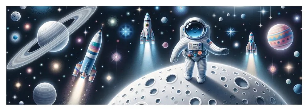Quadro su tela – Avventura nella galassia