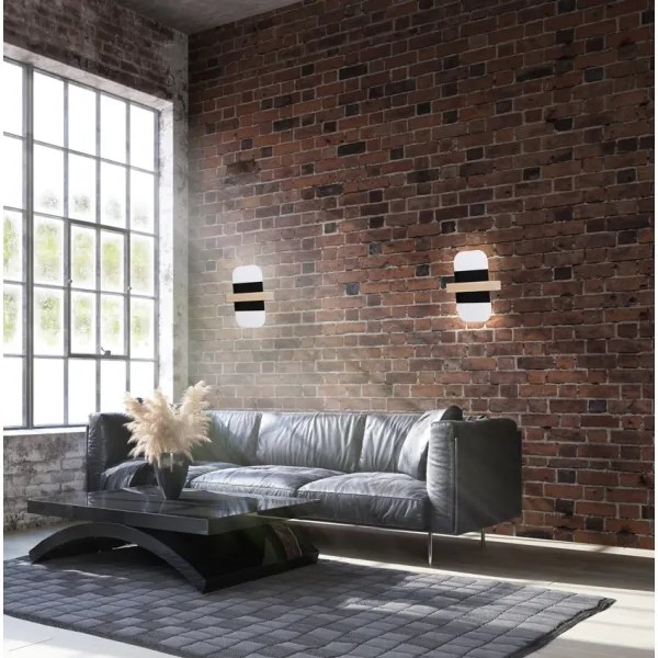 Applique a LED APRIL LED/6W/230V bianco/nero