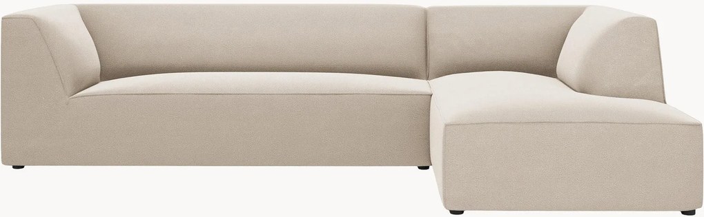 Divano angolare componibile 4 posti in velluto Ruby