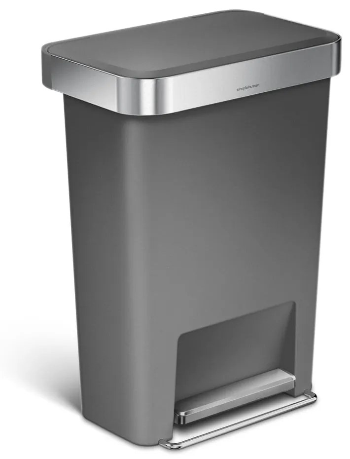 Cestino in plastica a pedale 45 l - simplehuman