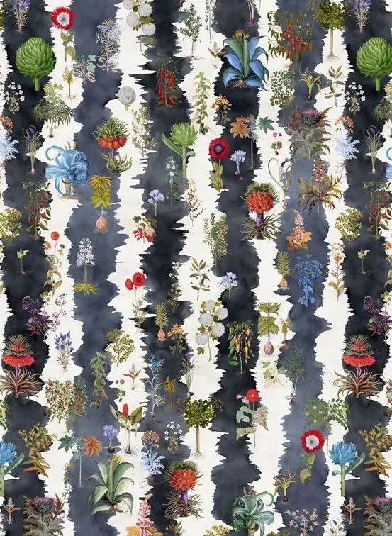 Christian Lacroix Carta da parati Huerta Gitana - Piedra