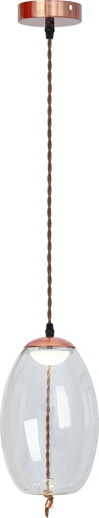 Lampada LED Da Soffitto Pensile Di Vetro APP442-CP