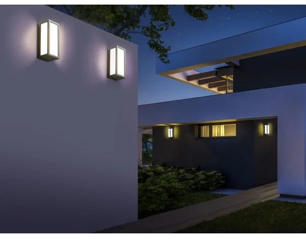 Azzardo AZ4348 - Applique da esterno VENETO 1xE27/18W/230V IP54