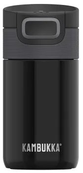 Thermos Kambukka Etna Nero Acciaio inossidabile 300 ml